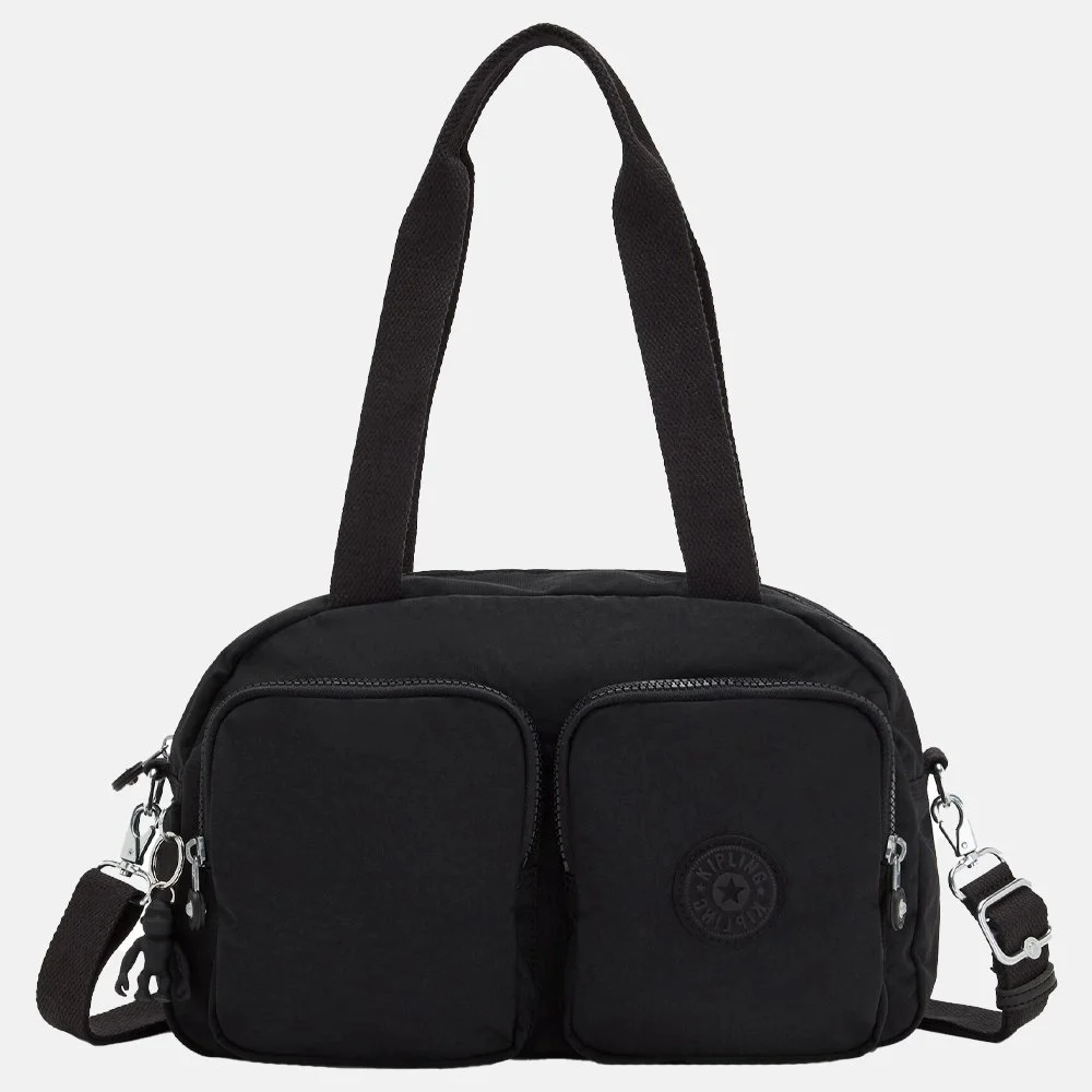 Kipling Cool Defea schoudertas blue bleu 2 bij Duifhuizen